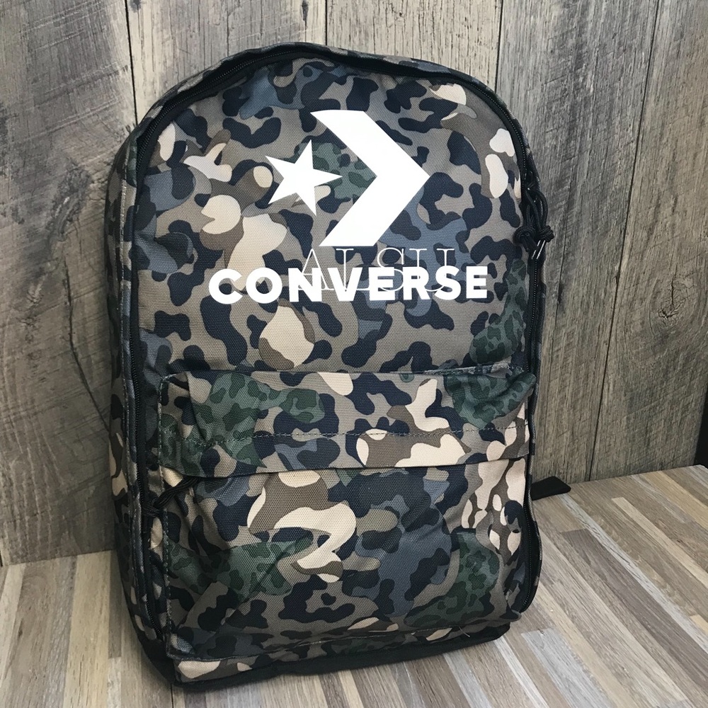Converse EDC 22 Backpack Animal Black Camo Unisex - Picture 3 of 8